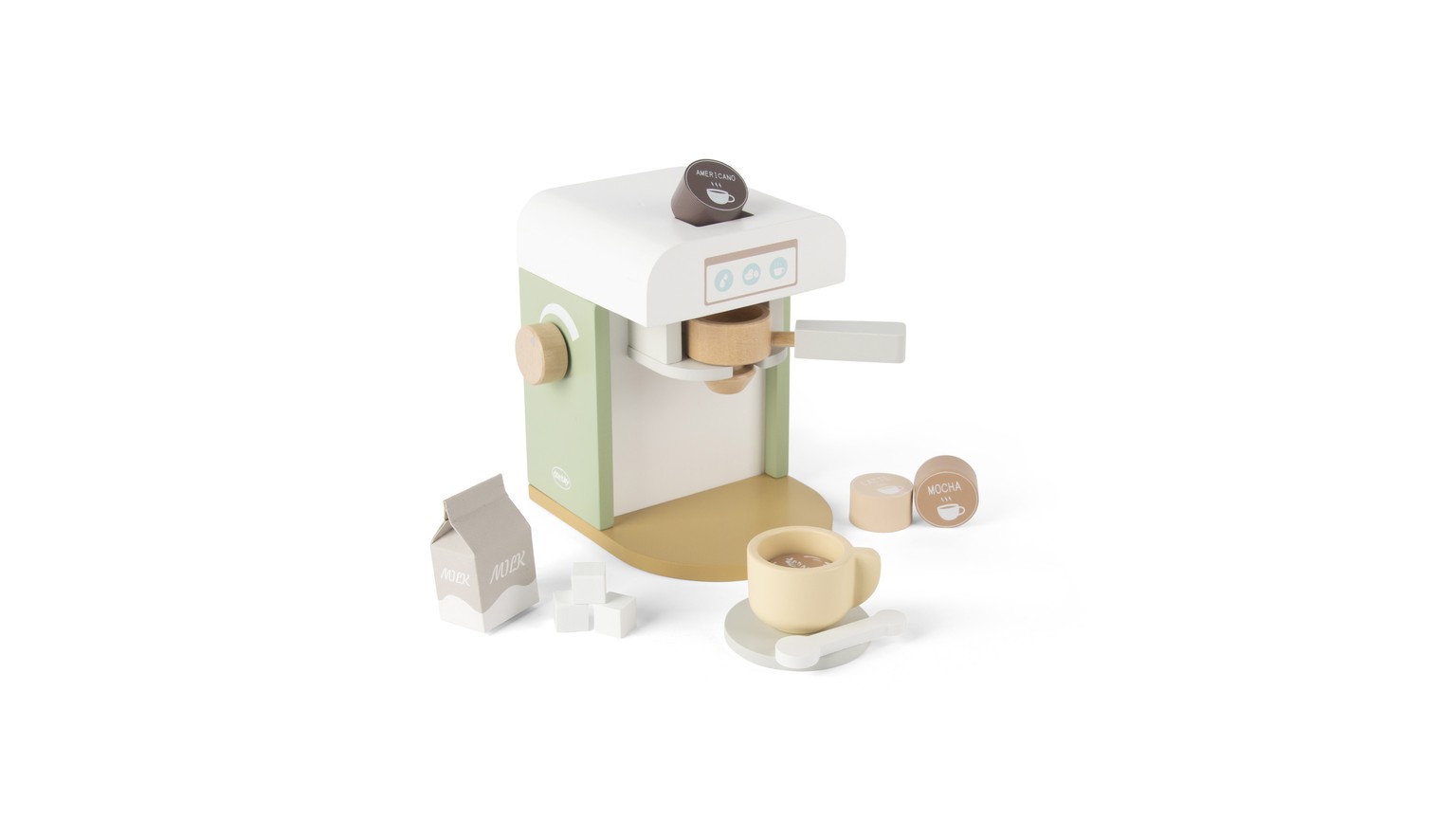 Kaffeemaschine Holz Xl Geschenkbox 13 Teile